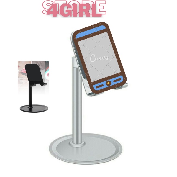 Giá Đỡ Hợp Kim Để Bàn K1 Cho Điện Thoại Di Động Và Máy Tính Bảng Store4girls, để đỡ điện thoại để bàn hợp kim rắn chắc