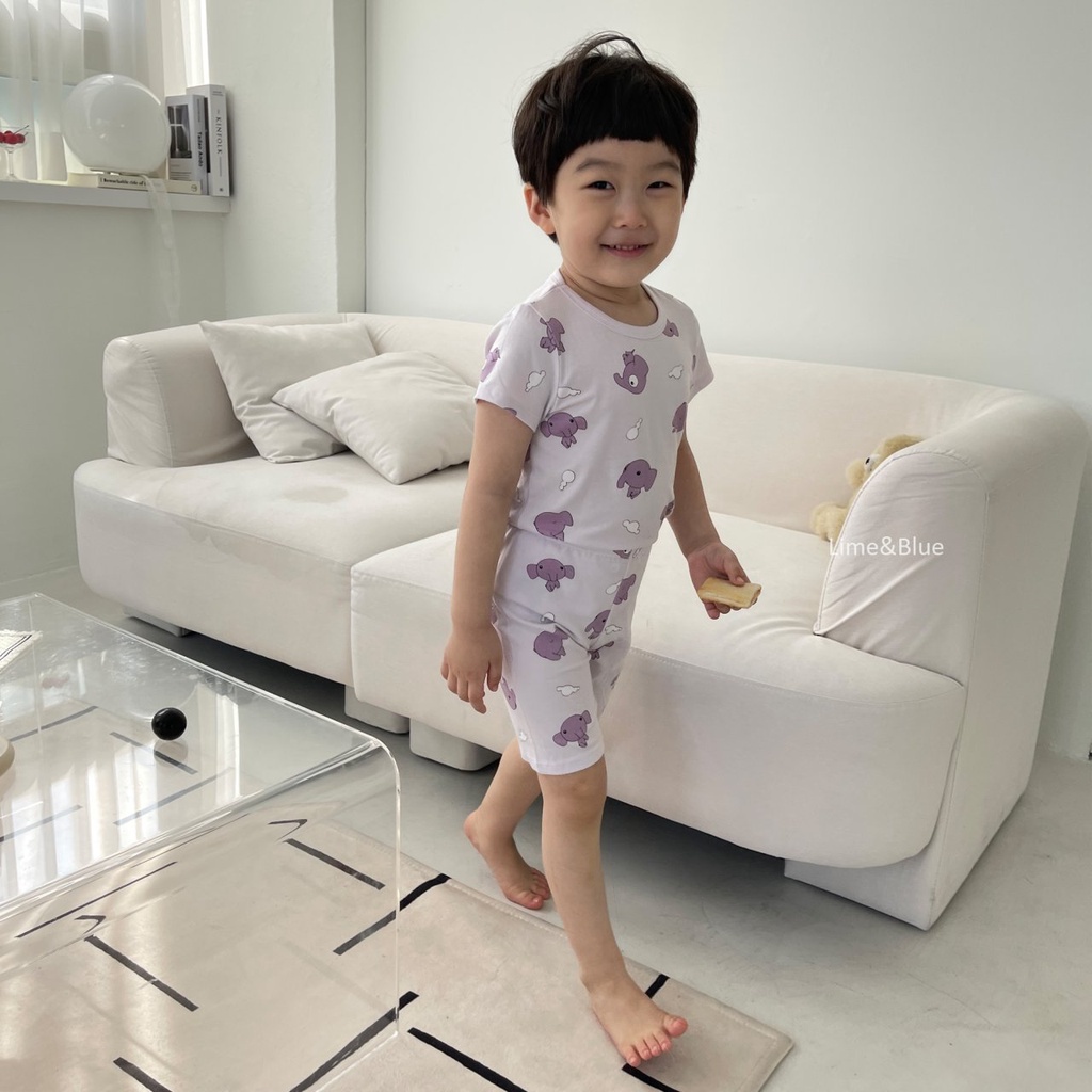 Lime&Blue Bộ đồ Animal cho bé trai , bé gái