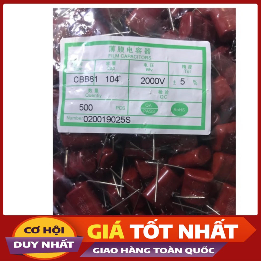 Tụ 104-2kv ( set 10 chiếc )