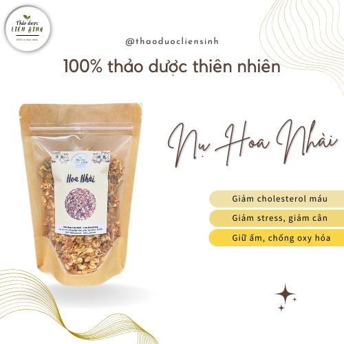 Nụ Hoa Nhài (Hoa Lài) Sấy Khô Đặc Biệt - 100gr Thanh Nhiệt, Làm Đẹp Da