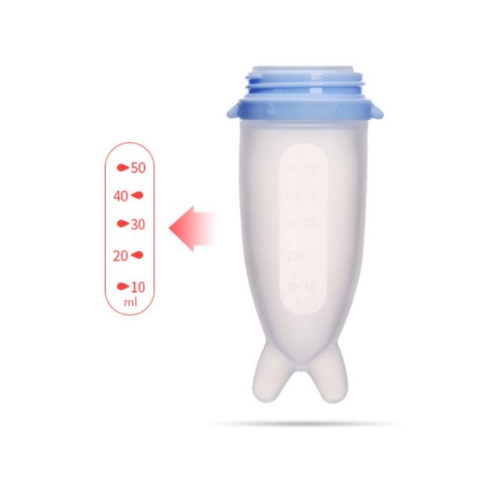 [HCM - SIÊU RẺ] Bình Thìa Kèm Túi Nhai Ăn Dặm VCOOL Tiện Dụng Cho Bé