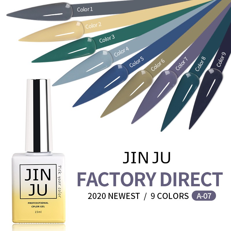 Sơn gel JINJU mã A7 chai 15ml chính hãng