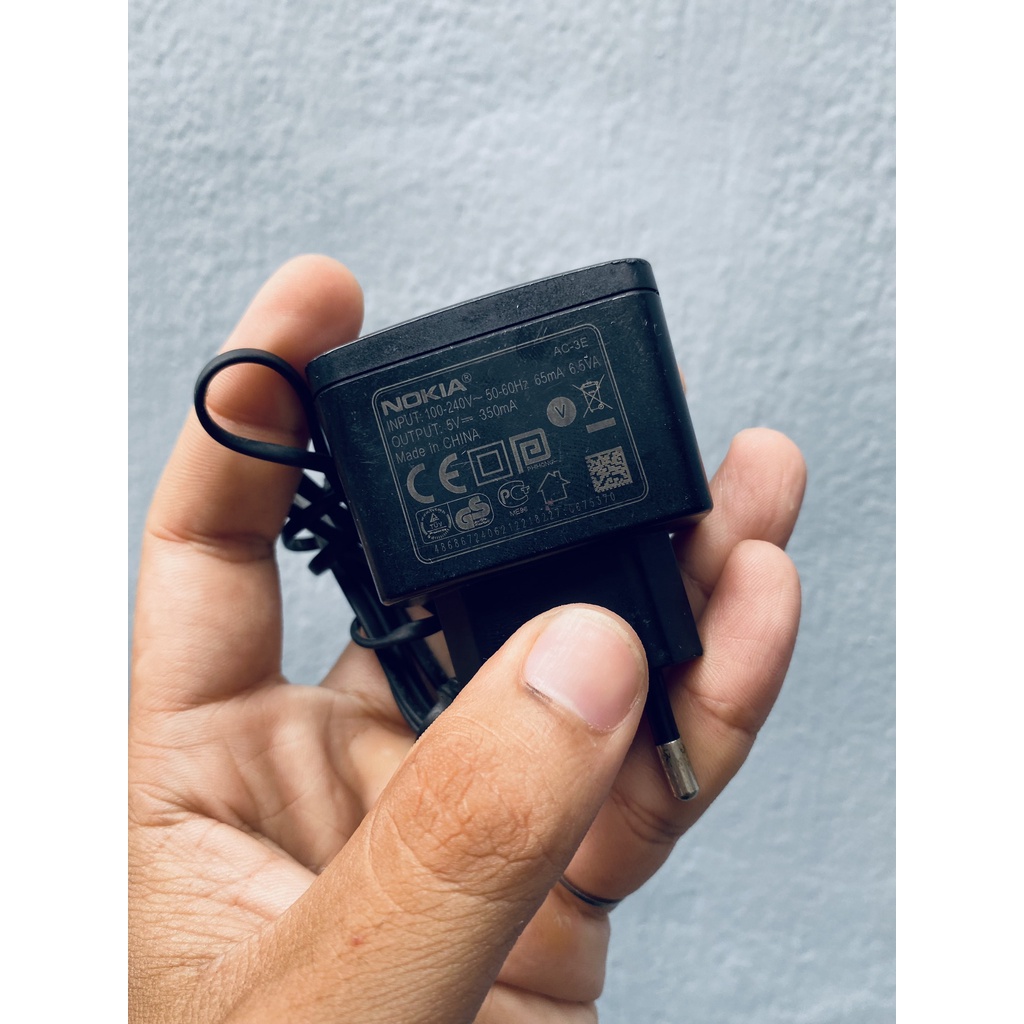 Sạc Nokia Chân kim Zin chuẩn cho Nokia 6300 | 1202 | 1280 | 2730 | E71 | E72 .....