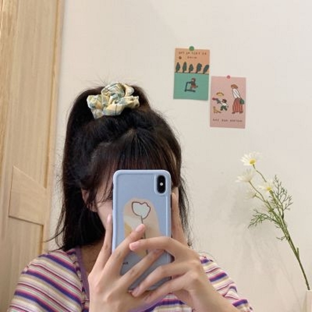 QMJ cột tóc scrunchies dễ thương PK6