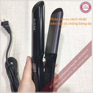 [Hàng cho Salon] Máy là duỗi tóc thẳng ASM chống bỏng 2 size bản là 2.3 - 3.5cm, Dụng Cụ Tạo Kiểu,Làm Đẹp, Là Thẳng Tóc