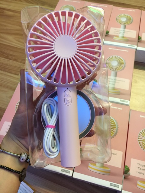 Quạt cầm tay Macaron không xài pin , XÀI CỔNG USP | BigBuy360 - bigbuy360.vn