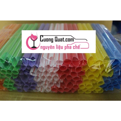 Ống Hút Màu Bằng P6 x 21 (Gói 0.5KG)