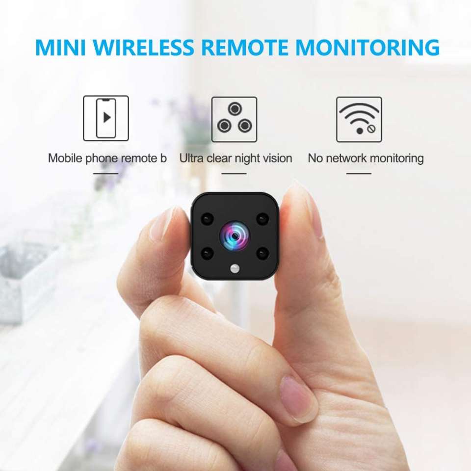 Camera Wifi DG-01 SD 480P Giám Sát, Hồng Ngoại Quay Ban Đêm, Không Dây - App Vi365