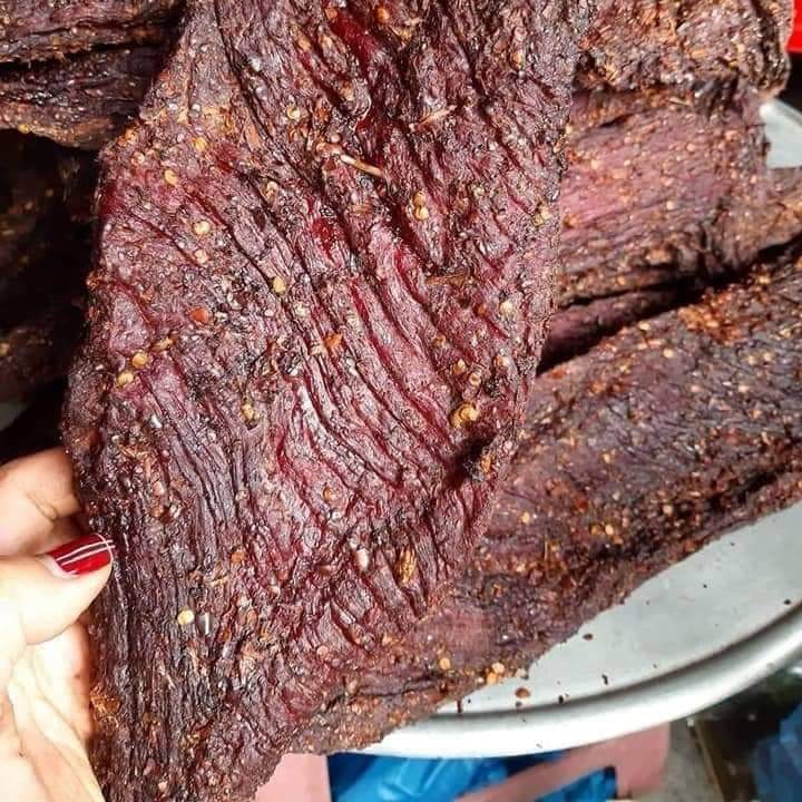 Thịt trâu gác bếp Tây Bắc chuẩn vị 200G 💚Tặng Chẩm Chéo💚Thịt trâu sấy khô vị thơm đặc biệt | BigBuy360 - bigbuy360.vn
