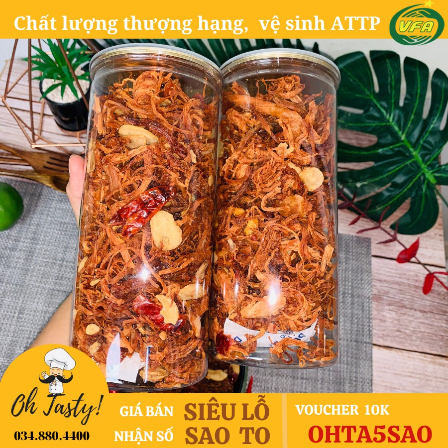 300G Hũ Khô Heo Cháy Tỏi