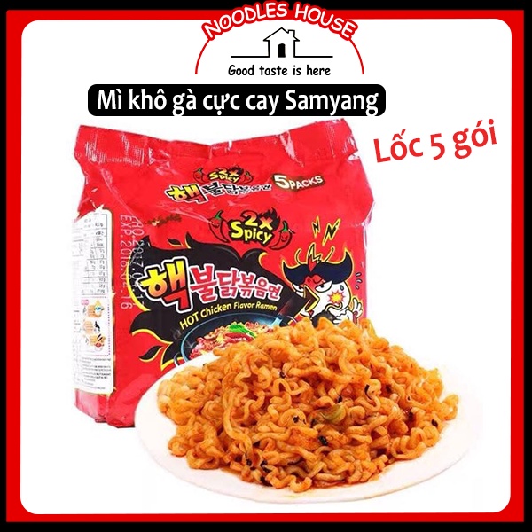 (LỐC 5 GÓI) Mì Cay Samyang Hàn Quốc Các loại (6 vị) | BigBuy360 - bigbuy360.vn