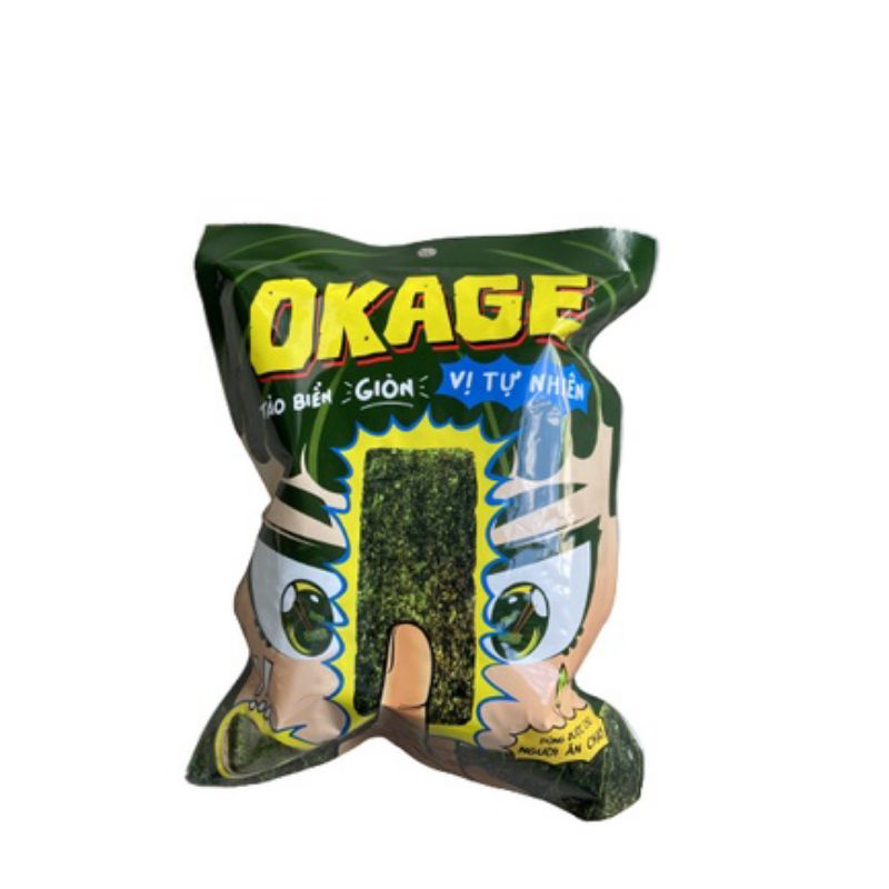 TẢO BIỂN SẤY KHÔ OKAGE ( HÀNG NHẬP KHẨU OISHI)