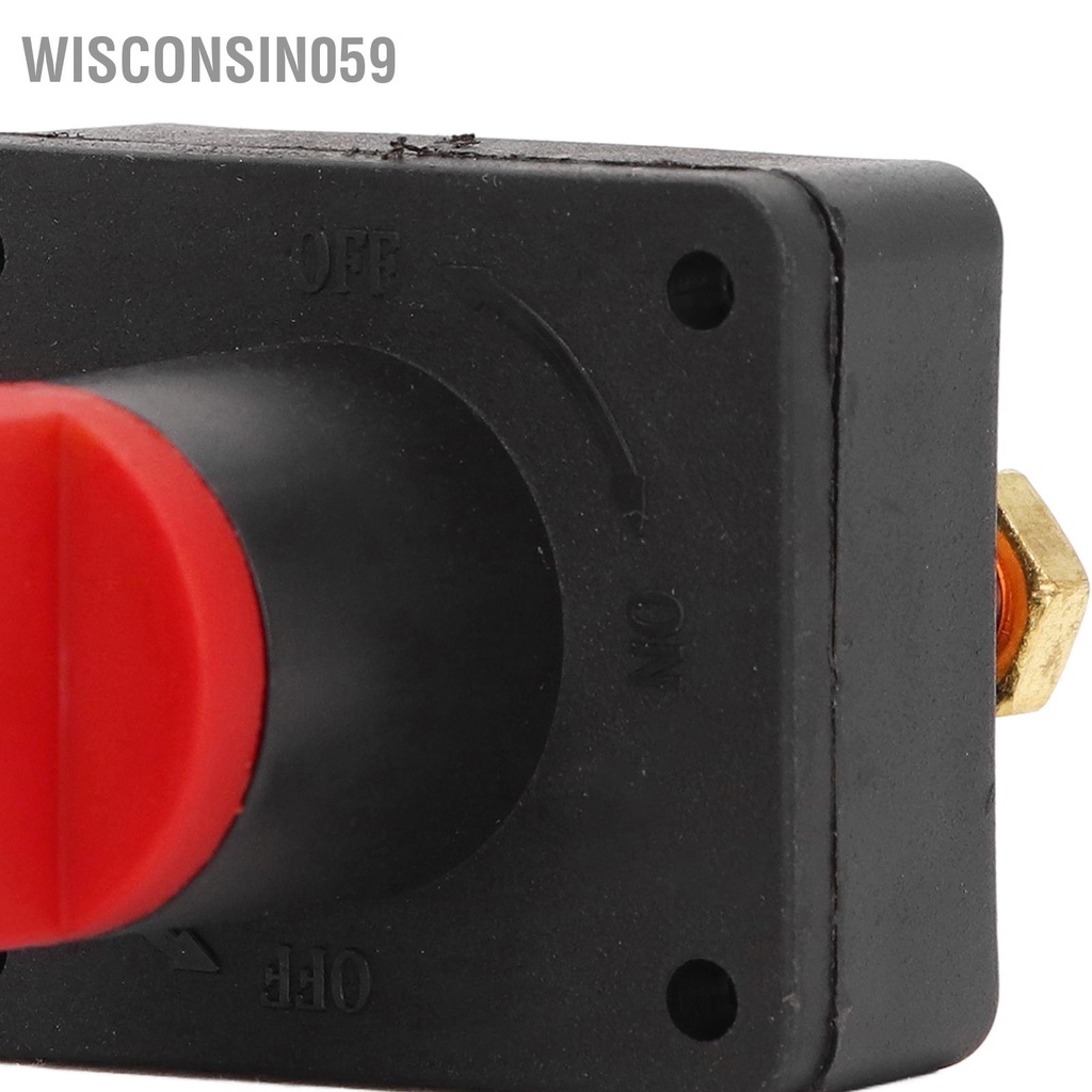 Công Tắc Ngắt Kết Nối Pin Bằng ABS Mạ Đồng Cách Nhiệt 300A