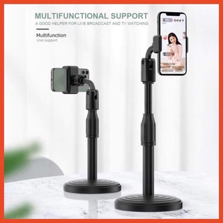 Chân đỡ kẹp điện thoai quay phim chụp ảnh livestream tiktok, cây giá đỡ điện thoại đa năng có chân đế để bàn | TP031