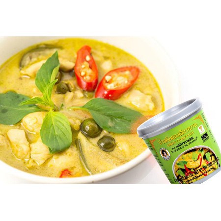 [ Eufood ] Gia vị cà ri xanh thái lan Green Curry Paste 380g