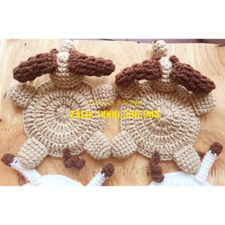 Đế Lót Ly Len Hình Thú