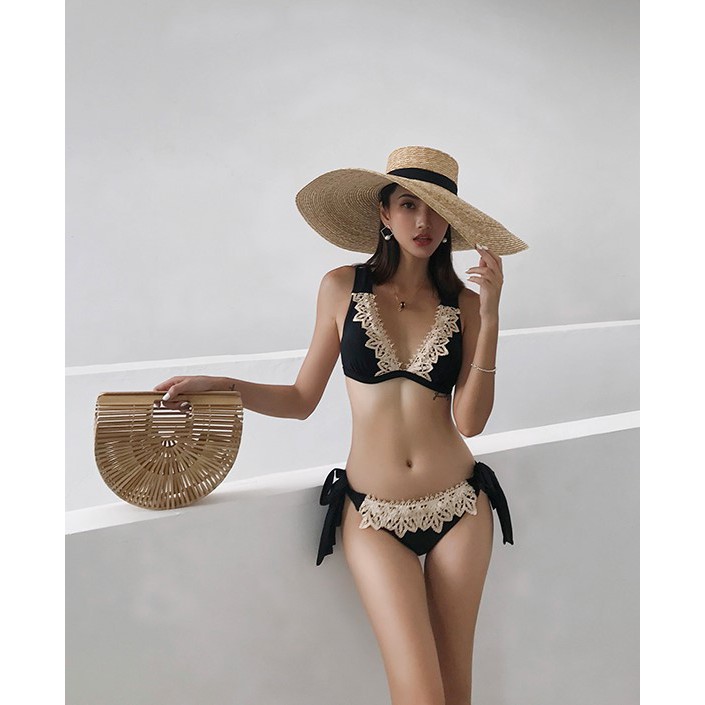 Đồ bơi bikini 2 mảnh ren Tây Âu quyến rũ