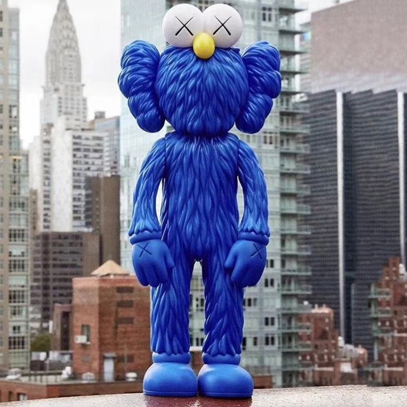 Đồ chơi mô hình nhân vật KAWS Sesame Street 30cm dùng cho trưng bày