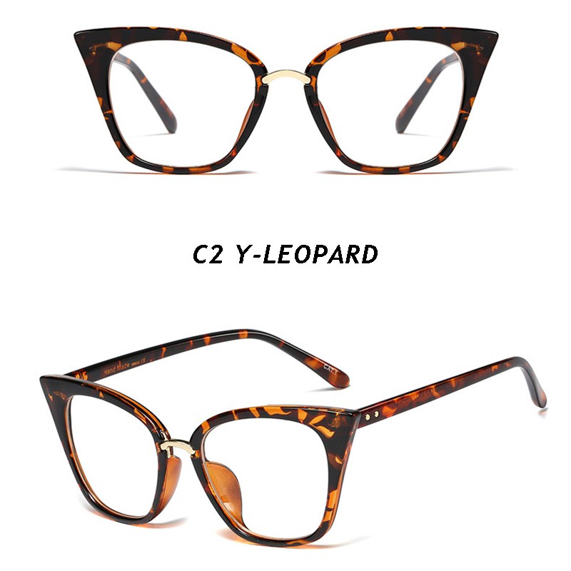 Mắt Kính Chống Bức Xạ Máy Tính Thiết Kế Thời Trang Phong Cách Retro