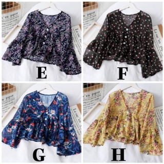 Áo kiểu bông vải voan freesize