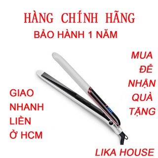Máy duỗi và tạo kiểu tóc CkeyiN 2 trong 1 dùng ion hồng ngoại - Carrysa_shop