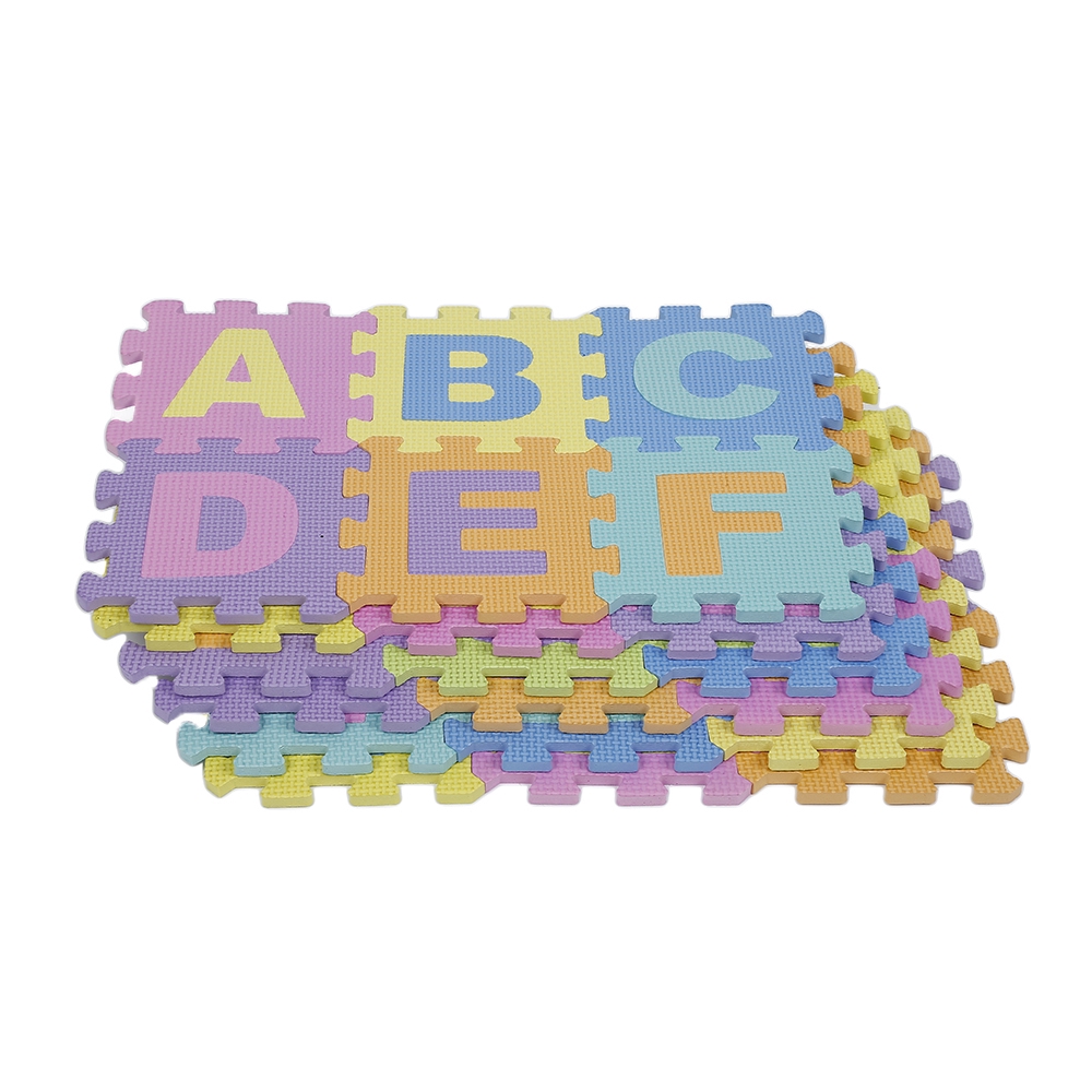 『Prettyhat 』 36 pieces of digital letters baby kid puzzle foam EVA pad shatter-resistant  environmentally