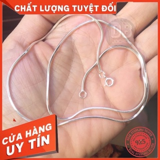 Dây chuyền sợi mì cao cấp chuẩn bạc s925 - CÓ BẢO HÀNH