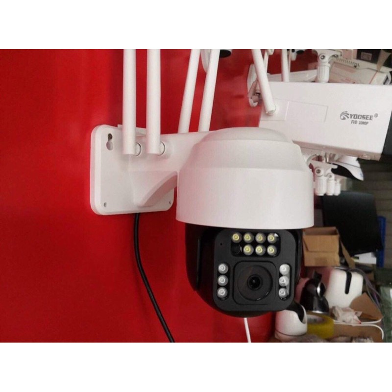[HOT 2021]Camera IP Wifi Ngoài trời Yoosee PTZ 4Mpx 4 Râu FullHD 1080P 7 LED trợ sáng, 6LED hồng ngoại, hỗ trợ xoay 360 | BigBuy360 - bigbuy360.vn