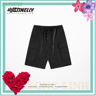 (CÓ SẴN) Quần short kaki Nelly - Heybig : Mẫu BUỘC DÂY