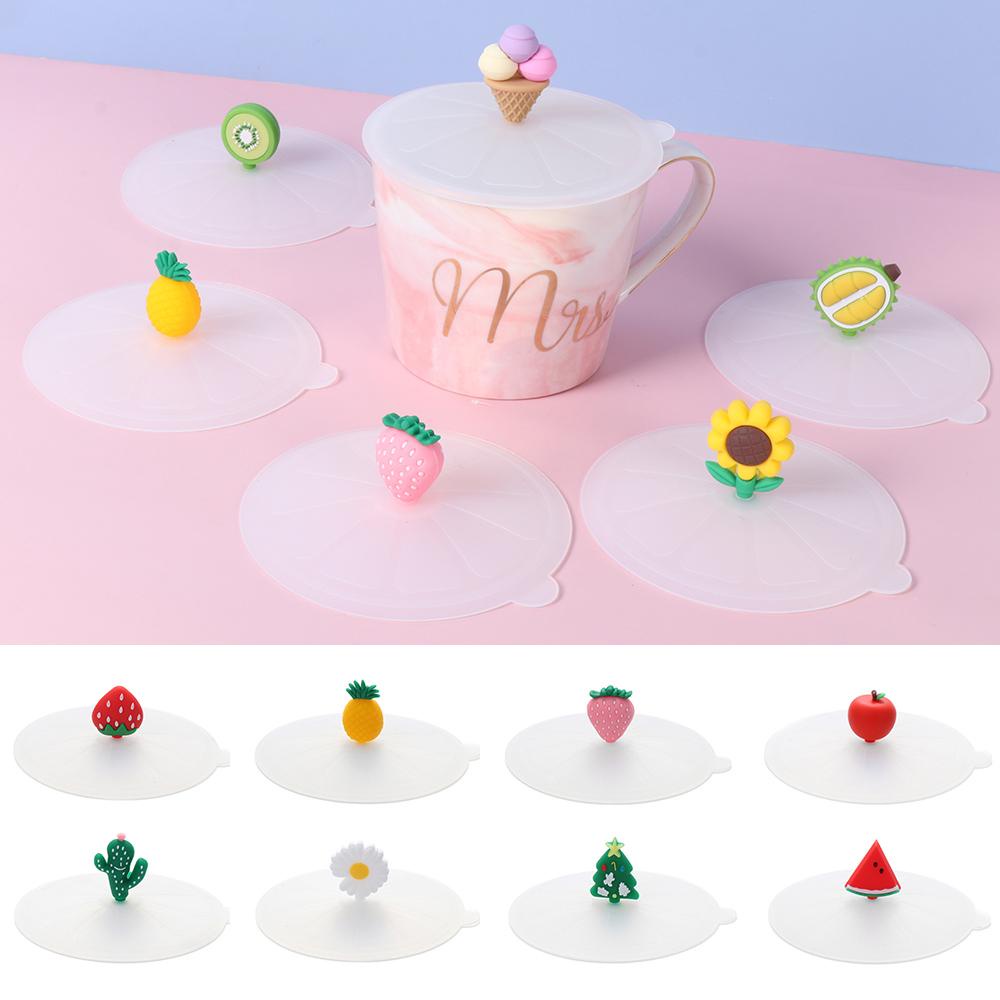 CONOPERY Nắp Đậy Cốc Nước Bằng Silicone Chống Bụi Tái Sử Dụng Tiện Lợi