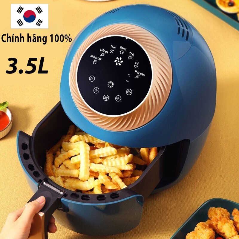 Nồi chiên không dầu nút cảm ứng công nghệ hàn quốc, công suất 1400W dung tích 3.5L VS-666A