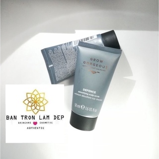 Tẩy tế bào chết cho da đầu Grow Gorgeous Defence Detoxifying Scalp Scrub