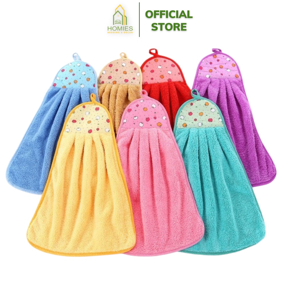 Khăn Lau Tay Nhà Bếp HOMIES Siêu Thấm Nước