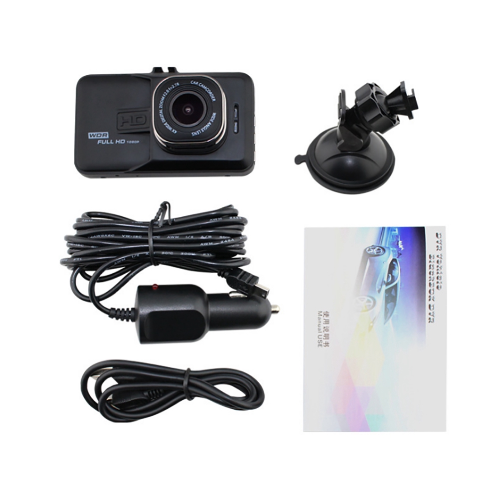 Bộ camera hành trình đi đêm dành cho xe ô tô HD 1080P 120 độ | BigBuy360 - bigbuy360.vn