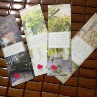 Phụ kiện postcard bookmark ngôn tình