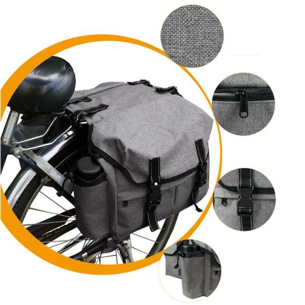 Túi Đựng Đồ Treo Yên Sau Xe Đạp Cỡ Lớn Tiện Dụng