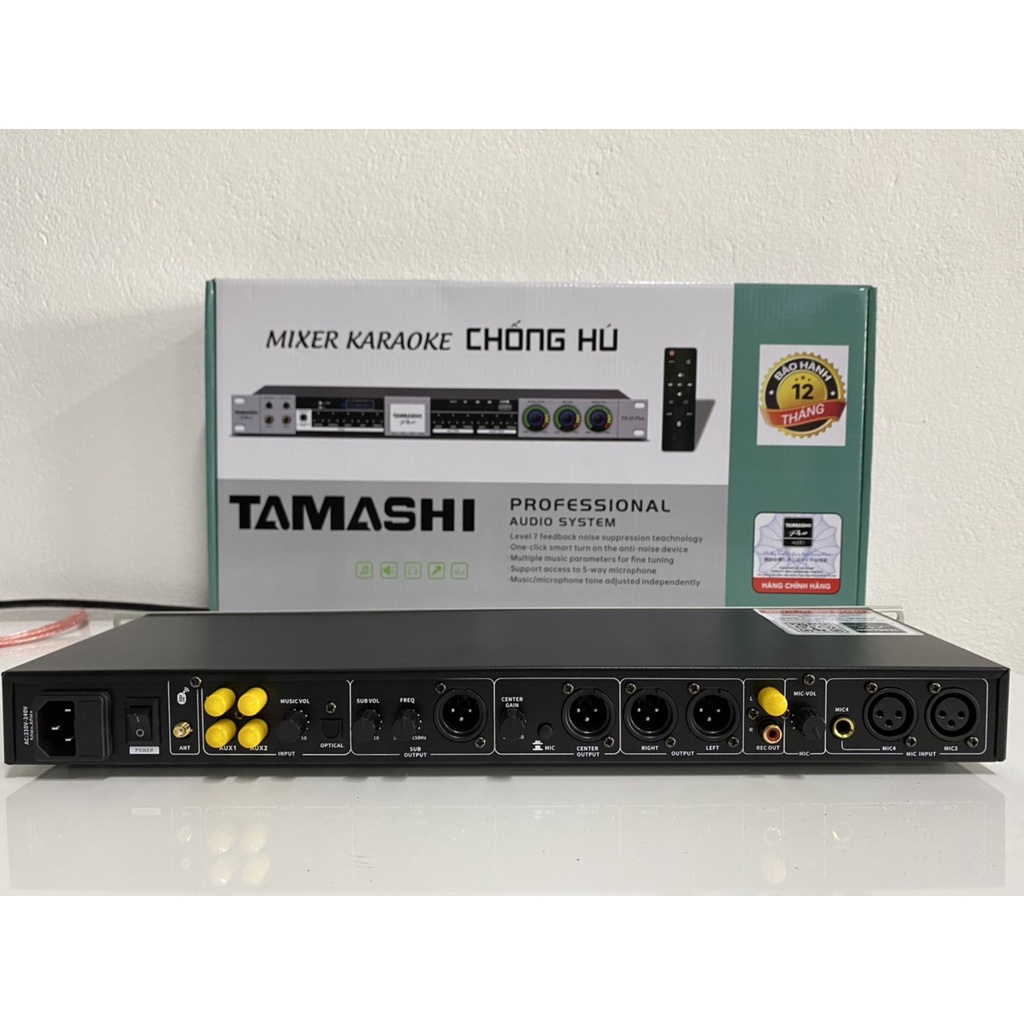 VANG CƠ CHỐNG HÚ TỐT TAMASHI - FX 21 PLUS  TẶNG KÈM 2 DÂY CANON TỐT