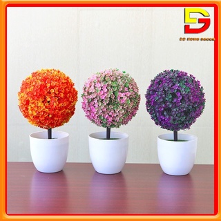 Chậu Cây Để Bàn Cây Giả Decor Trang Trí Nhà Cửa Văn Phòng Cao 27cm DG-107