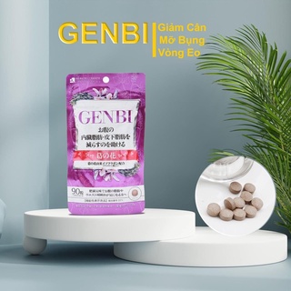 Viên Uống Giảm Cân, Mỡ Bụng, Vòng Eo GENBI Nhật