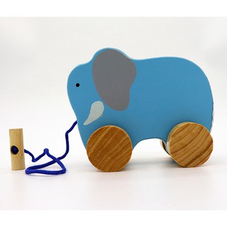 [TỪ 9 THÁNG] CON VOI KÉO DÂY - ĐỒ CHƠI GIẢI TRÍ RÈN LUYỆN KHẢ NĂNG VẬN ĐỘNG CHO TRẺ