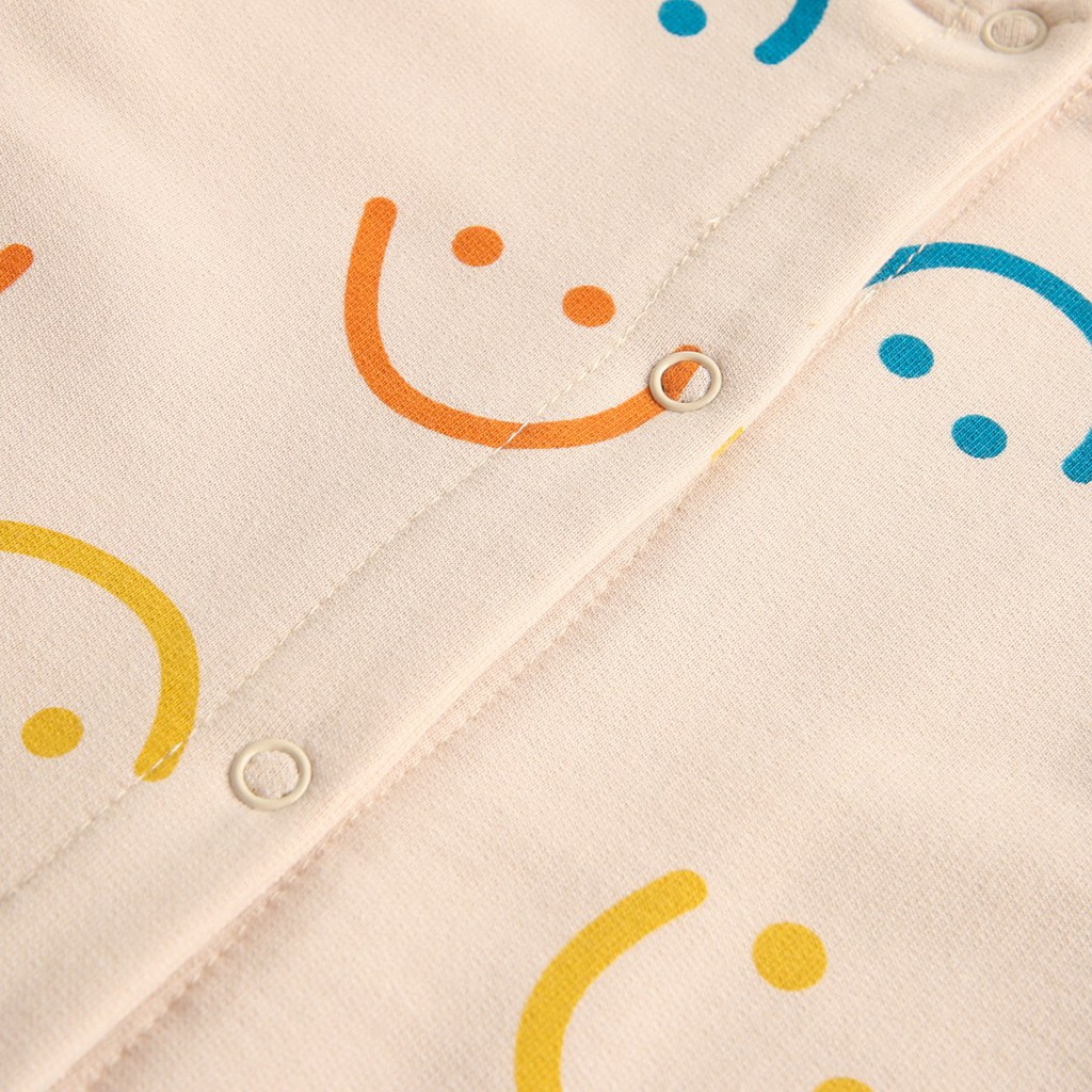 Bộ Đồ Liền Thân Kèm Băng Đô Sanlutoz Tay Dài Từ Cotton Thời Trang Mùa Thu Dành Cho Bé