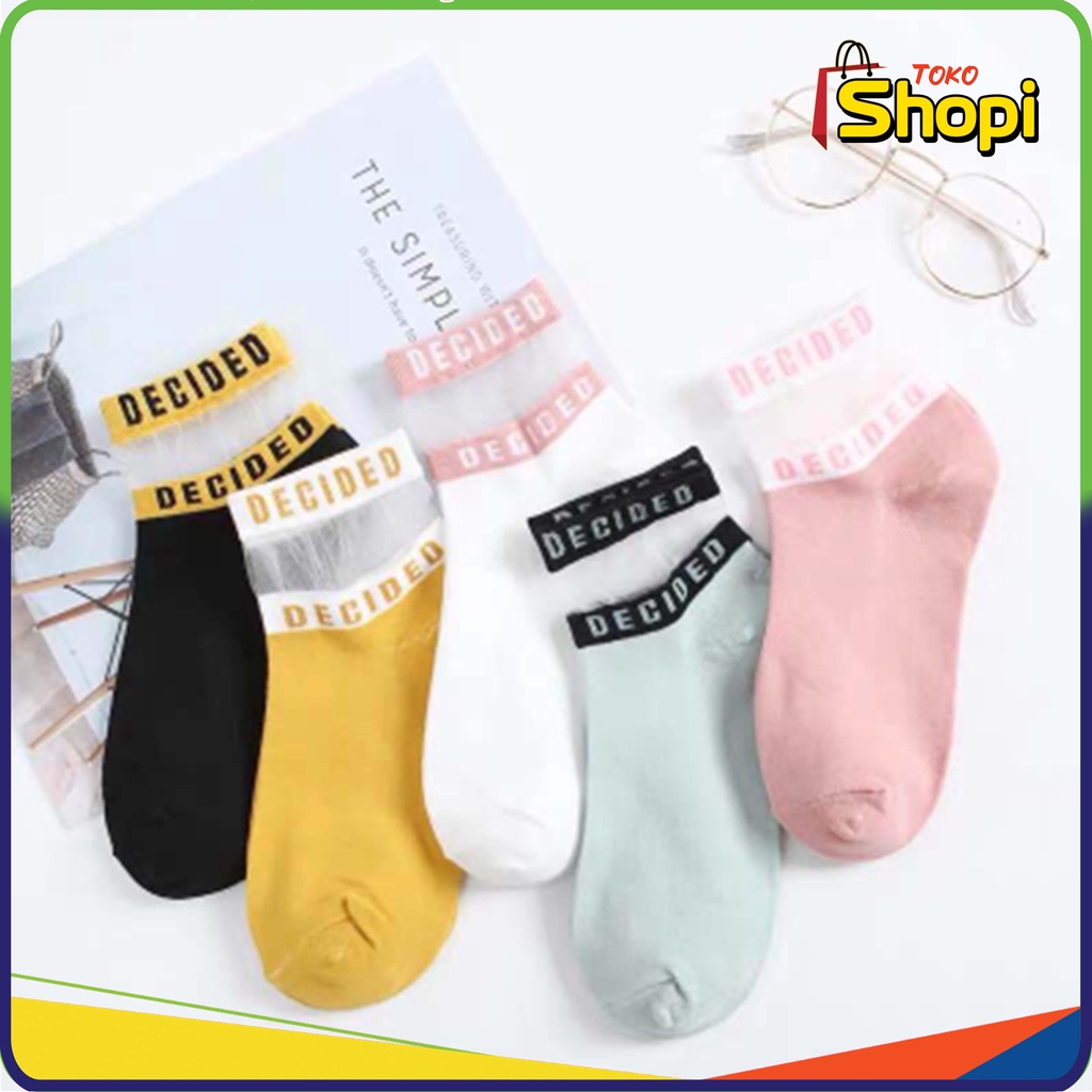 ♚Ts 054♚Vớ Cổ Ngắn Trong Suốt Phong Cách Hàn Quốc Cho Nữ