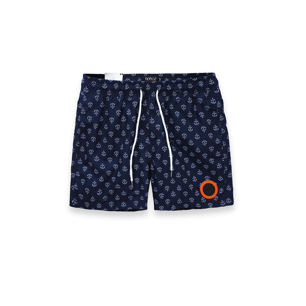 Quần bơi Nam HEBOZ họa tiết độc đáo 7M, đùi bơi đi biển mau khô thoáng khí cao cấp- 00001020