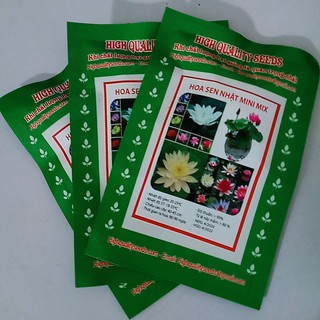 Hạt Giống Hoa Sen Nhật Mini-
