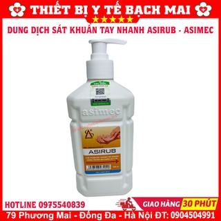 Dung Dịch Sát Khuẩn Tay Nhanh ASIRUB/ASIMEC [Chai 500ml]