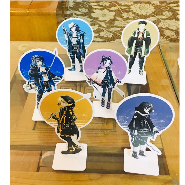 Sét 6 tượng mô hình kimatsu no Yaiba standee để bán anime