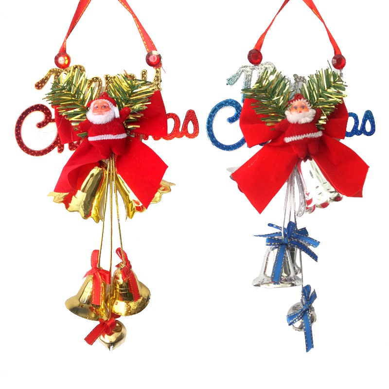 Chuông treo cây thông trang trí nhà cửa dịp lễ giáng sinh