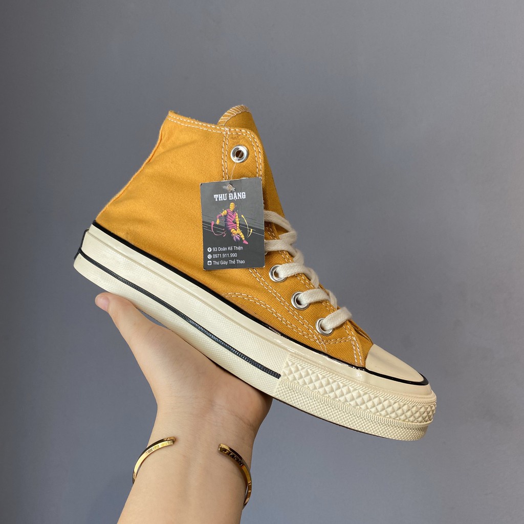 [𝗕𝗮́𝗻 𝗹𝗼̂̃ 𝘃𝗼̂́𝗻] Giày thể thao,Giày sneaker Cv vàng cao