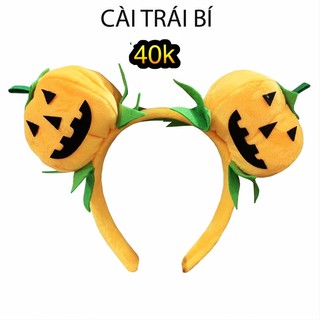 Cài tóc trái bí ngô đáng yêu