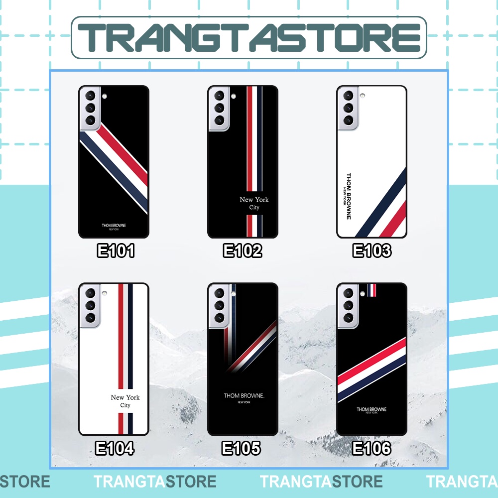 Ốp lưng Samsung S21 5G / S21 Plus 5G / S21 Ultra 5G / S21 FE in hình hoạt tiết thombrowne dễ thương siêu hot